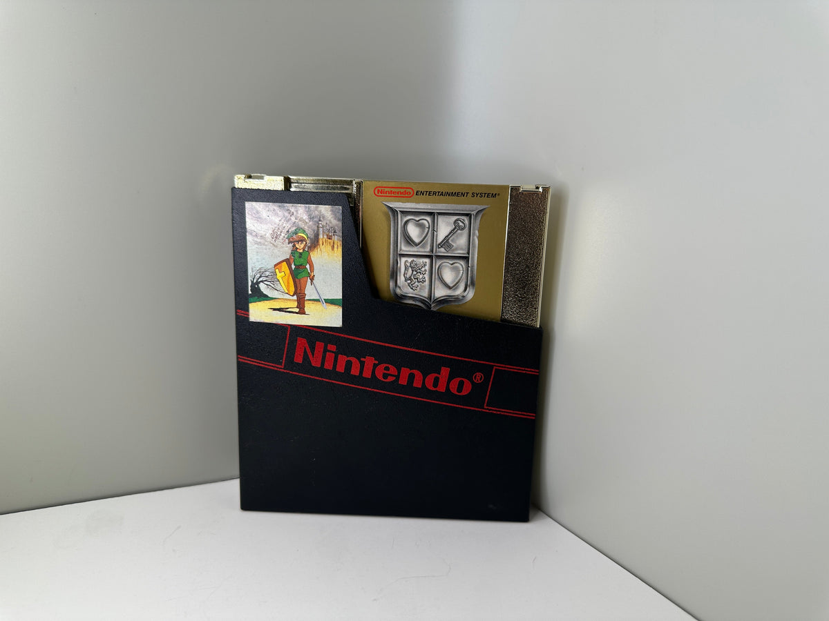 Legend of Zelda NES Gold Cartridge & Manual Nintendo Authentic