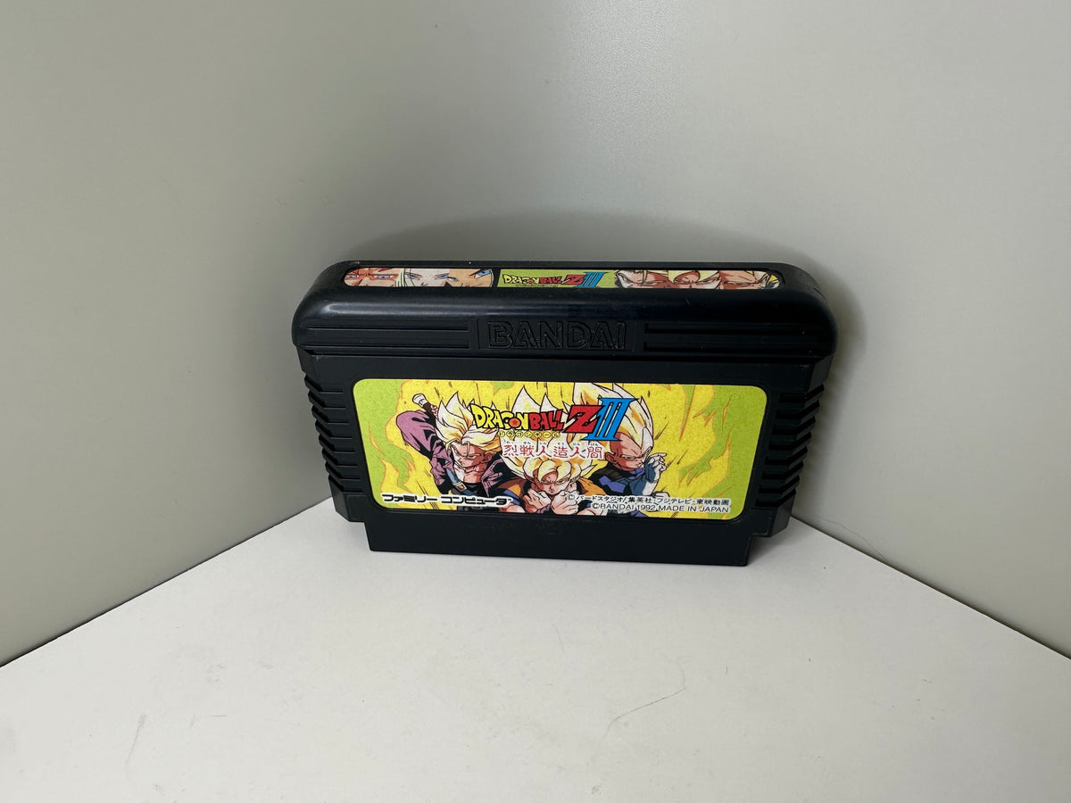 Dragon Ball Z III: Ressen Jinzoningen (Famicom) + Instruction Manual