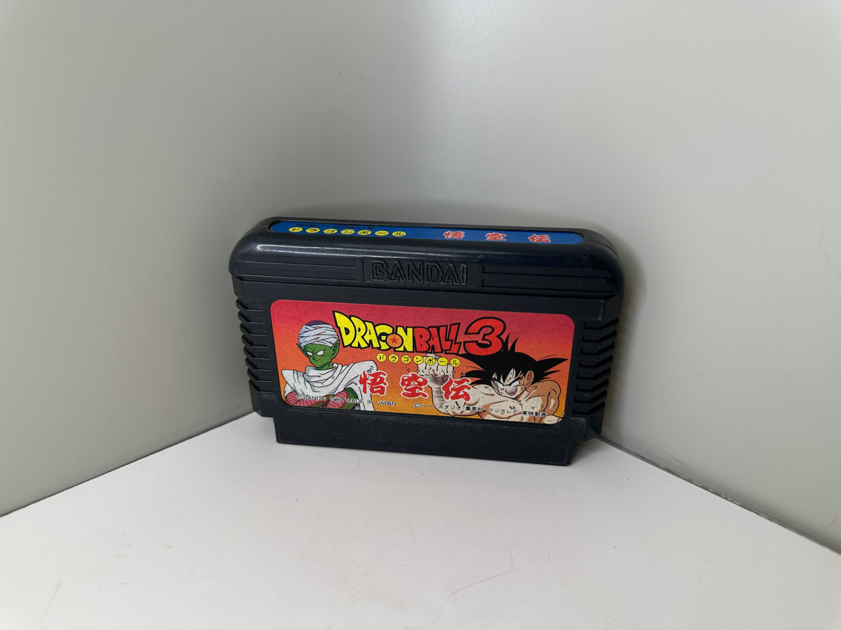 Dragon Ball 3: Gokuden (Famicom) + Instruction Manual