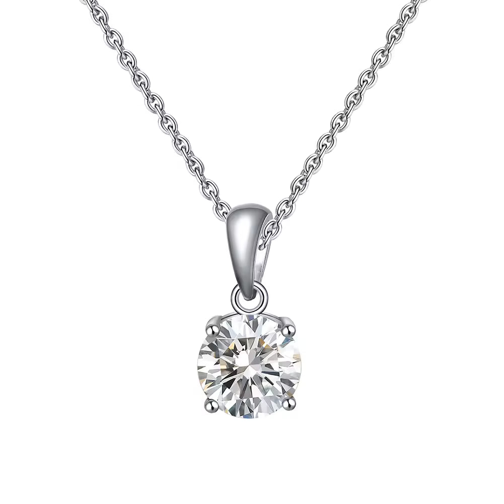 Birthstone Zodiac Stainless Steel Necklace - All 12 Months Available